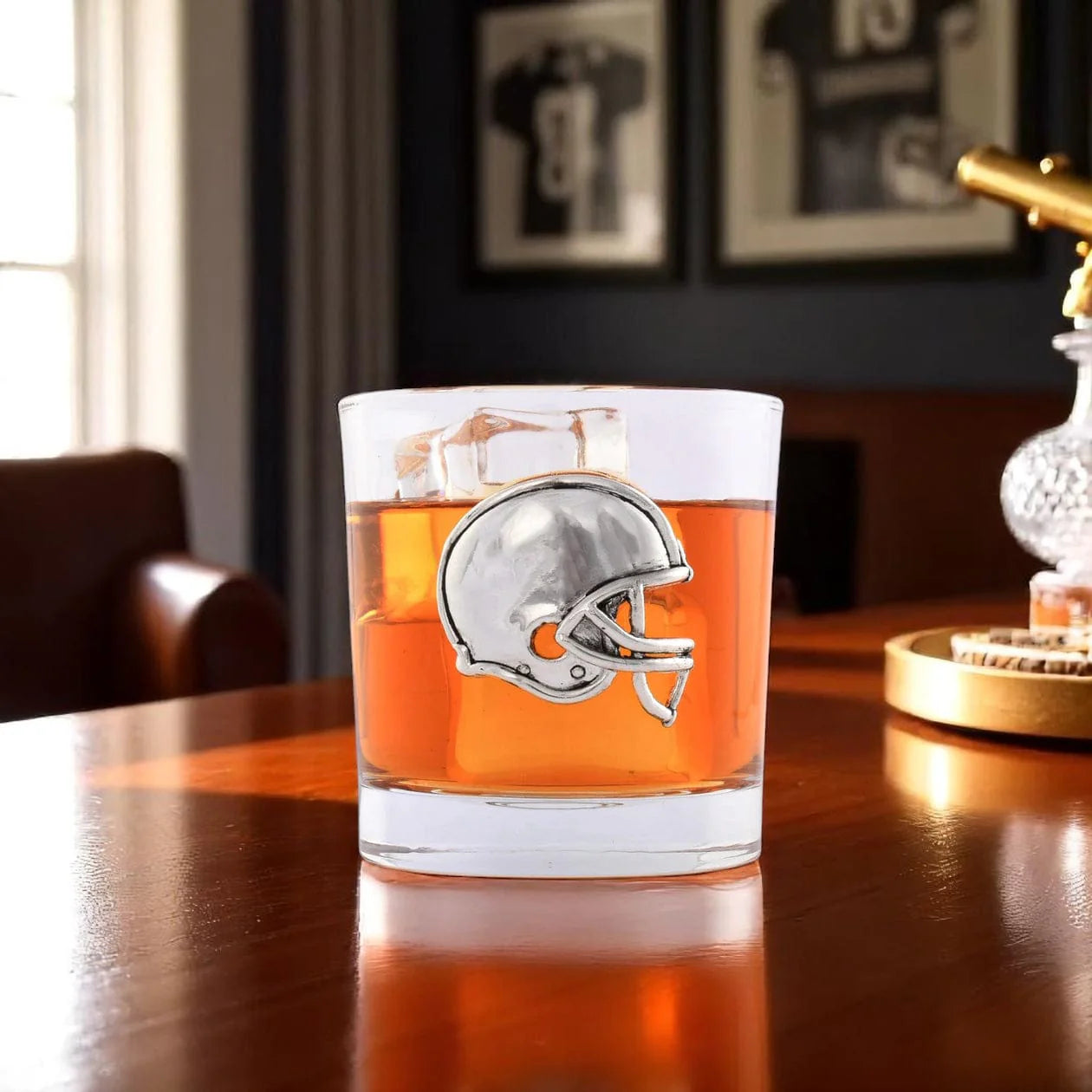 Football Old Fashion Glasses – 6Whiskey Company