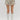 Lucky Draw Skort at 6whiskey, six whisky, southwestern print, cream and black, side tie, built-in shorts, comfortable, casual, western, versatile, aggie game day, SEC, tailgates, texas a&m, country concerts. Front view.