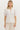 Floral Texture Top at 6Whiskey, six whisky, floral embroidery, white, split neckline, bubble sleeves, cuffed hems, flowy, southern charm, classy, stylish, cute, western, casual, aggies, tailgate, SEC, gameday, football game, front view.