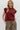 Home Team Top, 6whiskey, six whisky, tank top sweater, relaxed fit, maroon, aggie game day, tailgates, tamu, texas a&m, football game day, casual western. Front view.