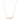 Cowgirl Cursive Necklace at 6whiskey, six whisky, gold chain, delicate, effortless, elevated, chic everyday, casual, southern, country, western, durable, refined, polished, classy, texas, layering necklace, shiny, stylish adjustable, comfortable, front view