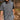 Grey Gray Trucha Guayabera Libre by Texas Standard at 6Whiskey, six whisky, unique blue embroidery, hidden zipper pocket on chest, breathable, lightweight, western, casual, versatile. Front view. Performance material. Summer Men's style. Texas outdoor style. 