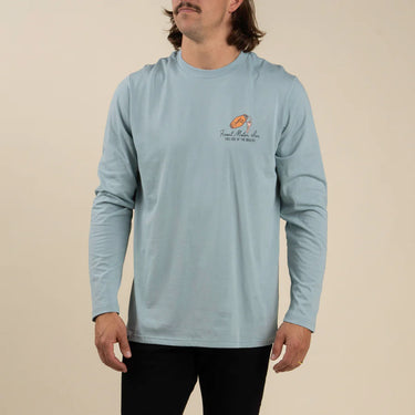 Motor Inn Long Sleeve T-Shirt at 6Whiskey six whisky roadtrip mens southwestern tee top key graphic