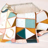 patchwork quilt tea towel at 6Whiskey six whisky western tirzah lane art kitchen home goods linens rustic home decor fun colorful multicolor