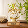 Rodeo Trophy at 6Whiskey six whisky jenni earle this ain't my first rodeo wood base gold finish cowboy horse