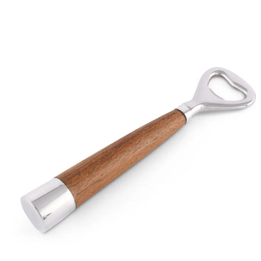 polished bottle opener at 6Whiskey Six whisky barware arthur court pewter teak wood classic mid century modern sleek