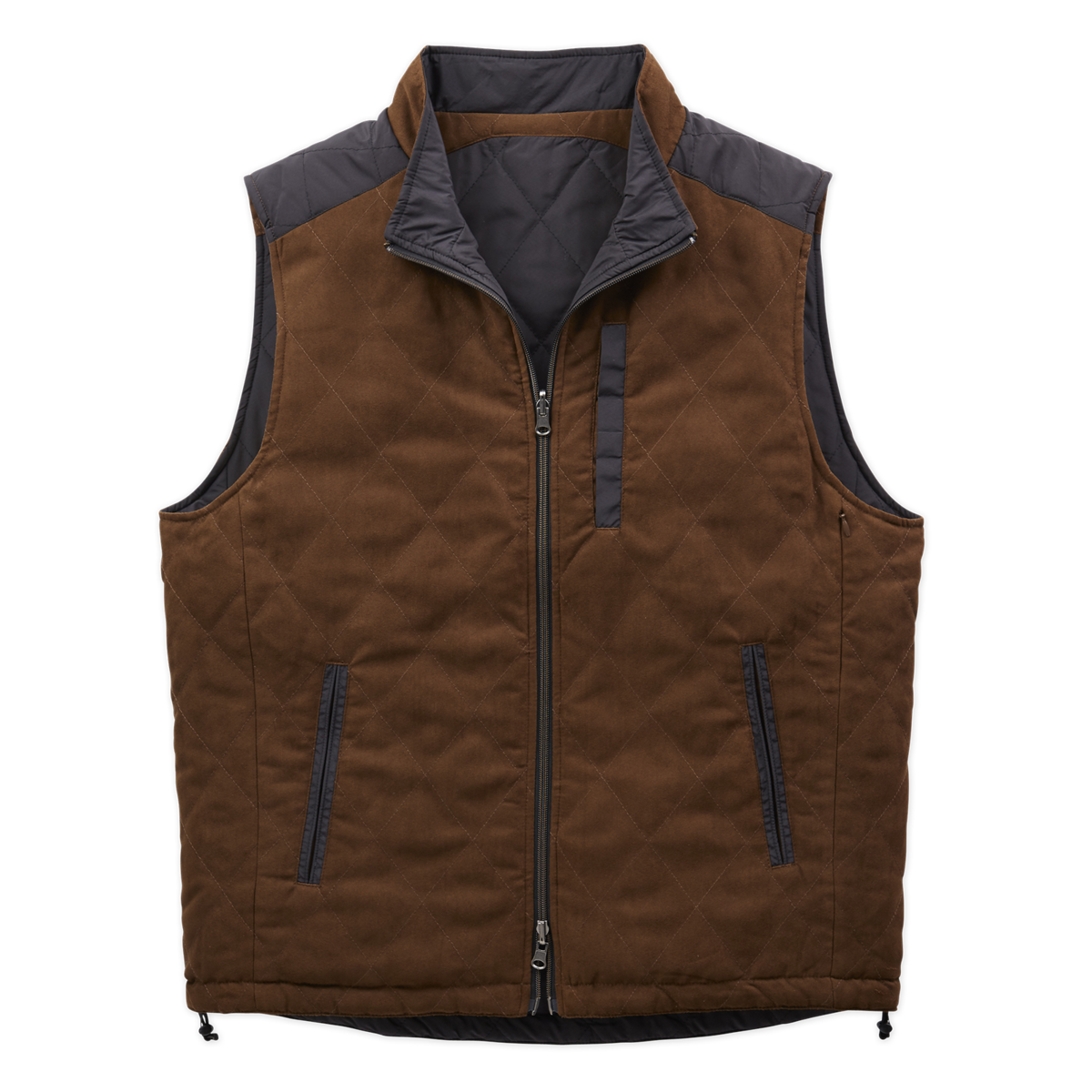MCO Men’s reversible high point reversible brown/black vest at 6Whiskey six whisky fall 