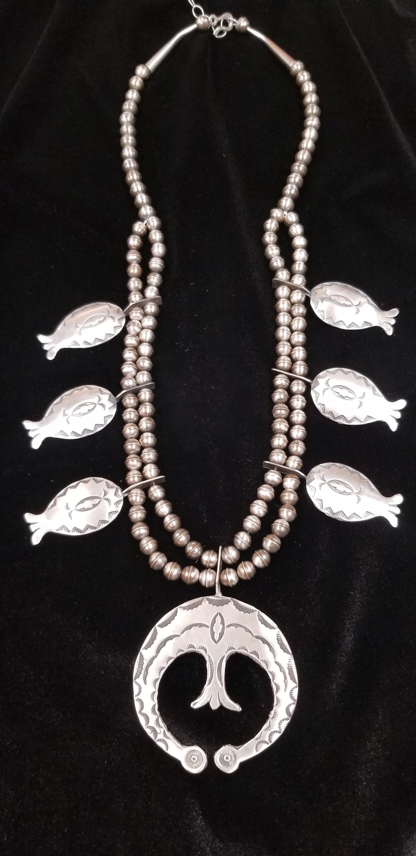 Tasha Squash Blossom Necklace