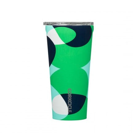 corkcicle 16oz cute colored tumbler at 6Whiskey six whisky mint mod twist turquoise modern blobs