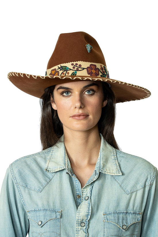 DDR Felt Showman Hat in bay brown FA794 Fall Cody Collection at 6Whiskey six whisky