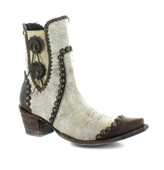 Load image into Gallery viewer, Double D Ranch Old Gringo Stockyard Boot in White 6Whiskey 
