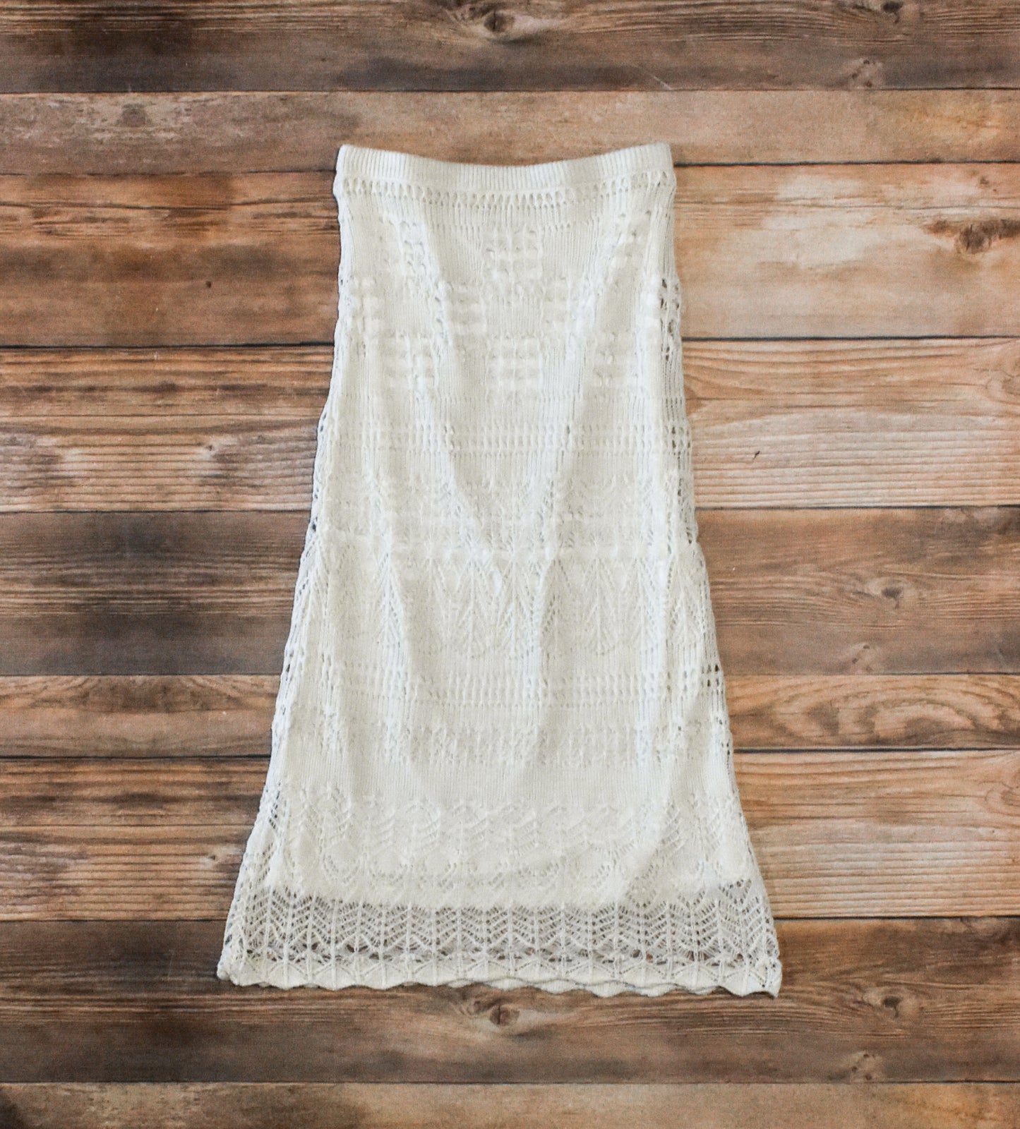Load image into Gallery viewer, Tasha Polizzi Bev White Lace Maxi skirt at 6Whiskey six whisky womens spring 22
