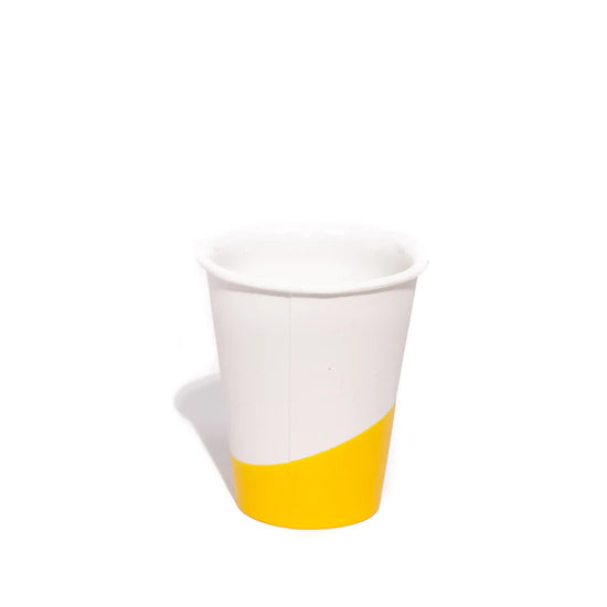 Load image into Gallery viewer, Yellow Small Colorful Rubber &amp;amp; Porcelain Dixie Cup at 6Whiskey six whisky
