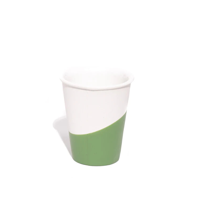 Green Small Colorful Rubber & Porcelain Dixie Cup at 6Whiskey six whisky