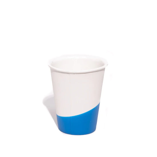 Colorful Rubber & Porcelain Dixie Cup at 6Whiskey six whisky blue small cup