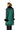 Ruidoso Pine Ouray Jacket at 6Whiskey six whisky Double D Ranch DDR green dark green de black fur fringe studded leather pockets winter festive nfr womens long coat jacket knee length