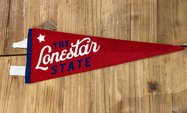 Lonestar Felt Pennant
