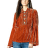 Double D Ranch Nash Flash Top in Shasta 6Whiskey Velvet Nashville Fall 2020 T3385