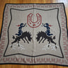 Tasha Polizzi western horseshoe bronc rider tan brown 6 whiskey western cowboy