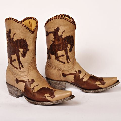 Old Gringo Cowboy Up Brown Boot 6Whiskey