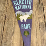 YoHo Glacier National Park Felt Pendant 6Whiskey six whisky purple and teal heather 