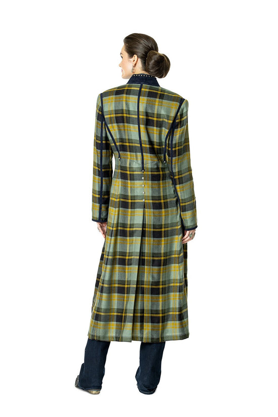 DDR Rodgers Plaid Duster 6Whiskey six whisky Taos Holiday Collection C2762
