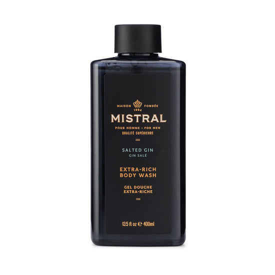 Load image into Gallery viewer, Hair &amp;amp; Body 2-in-1 Wash by Mistral at 6Whiskey six whisky salted gin scent
