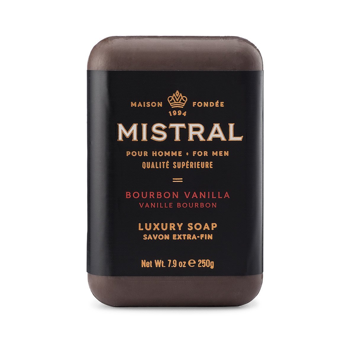 Bourbon Vanilla Soap Bar at 6Whiskey six whiskey by Mistral for men