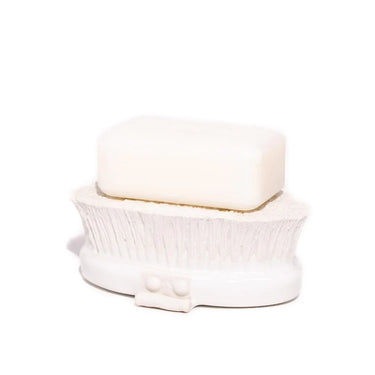 Porcelain Scrub Brush Soap Holder at 6Whiskey six whisky unique home decor