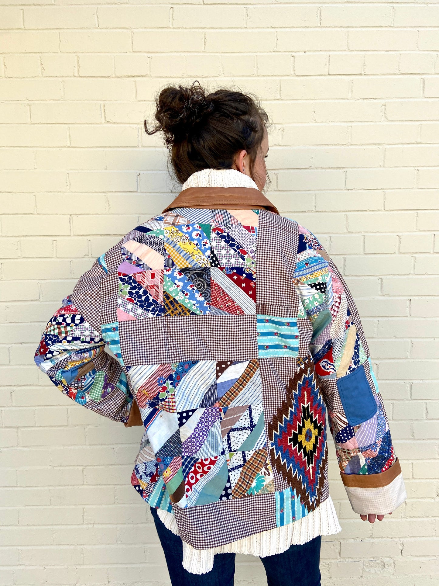 Double D Ranch Quilt Jacket ~ Bunkhouse Blanket ~ C2589