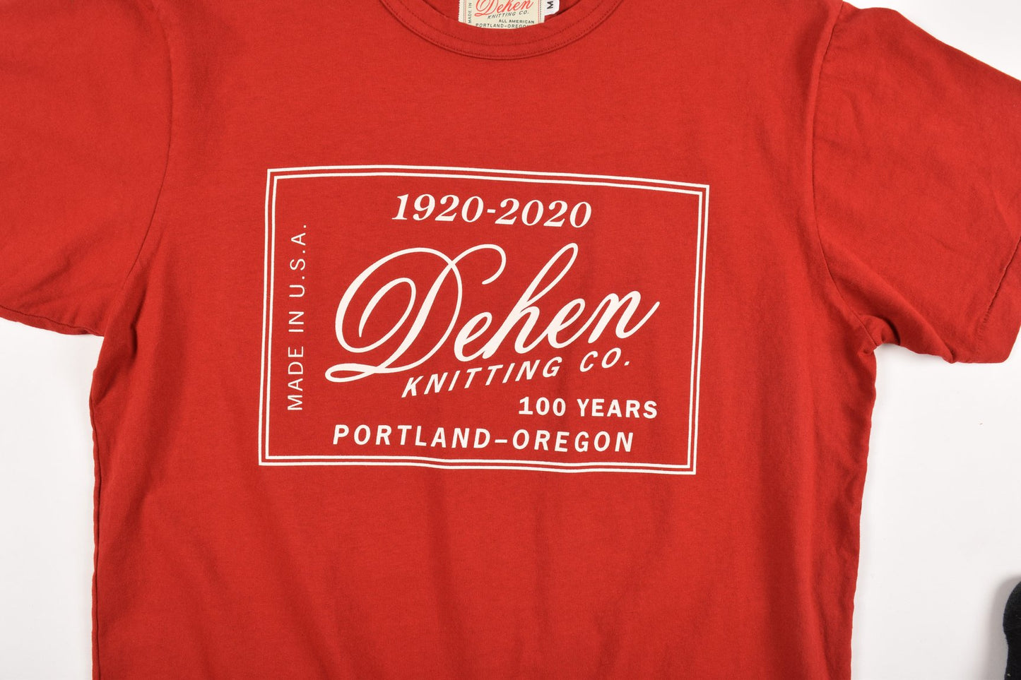 Dehen 100 Year Anniversary Label Tee 6 Whiskey six whisky Made in USA
