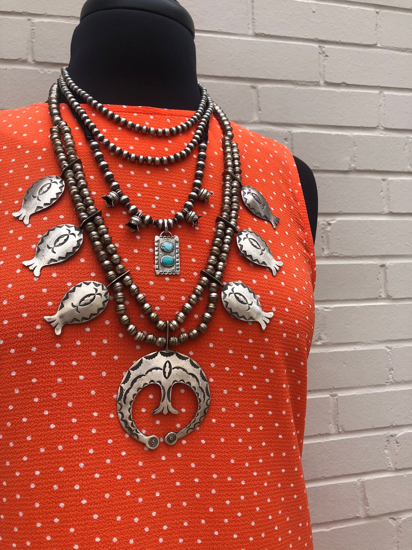 Tasha Squash Blossom Necklace