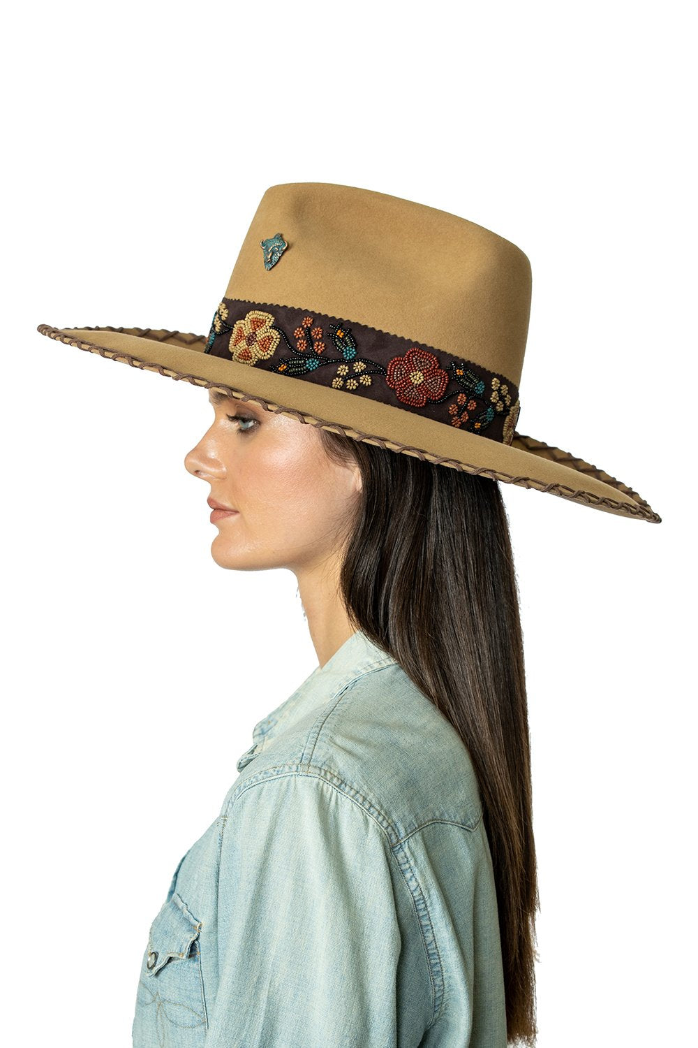 DDR Felt Showman Hat in French tan FA794 Fall Cody Collection at 6Whiskey six whisky