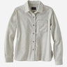 Pendleton Cropped Lodge shirt in grey/white stripe at 6Whiskey six whisky womens spring 