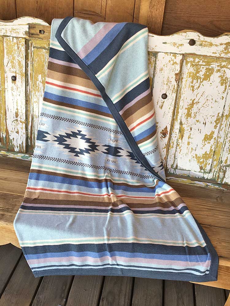 Load image into Gallery viewer, Tasha Polizzi Agawam Serape Throw Blanket at 6Whiskey six whisky  cozy home goods
