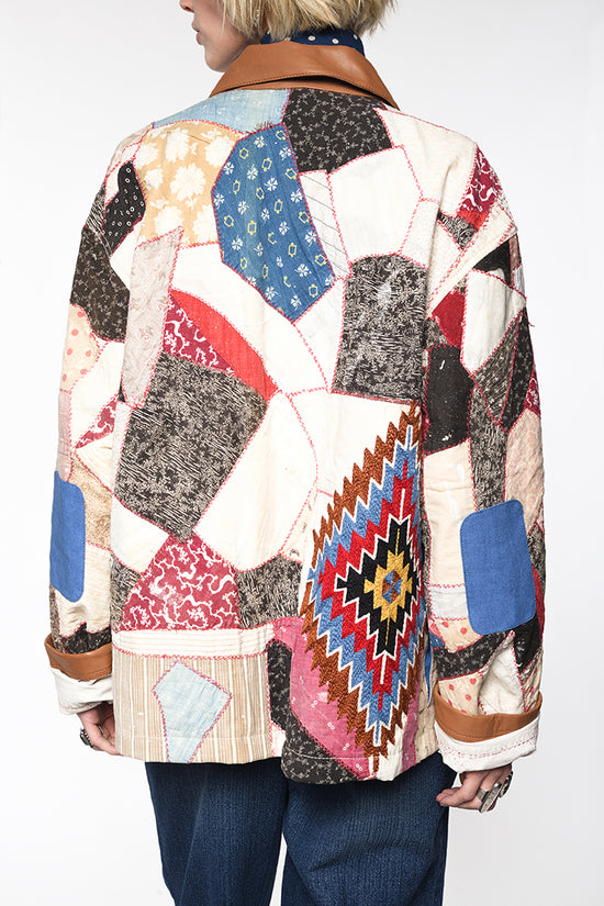Double D Ranch Quilt Jacket ~ Bunkhouse Blanket ~ C2589 ddran