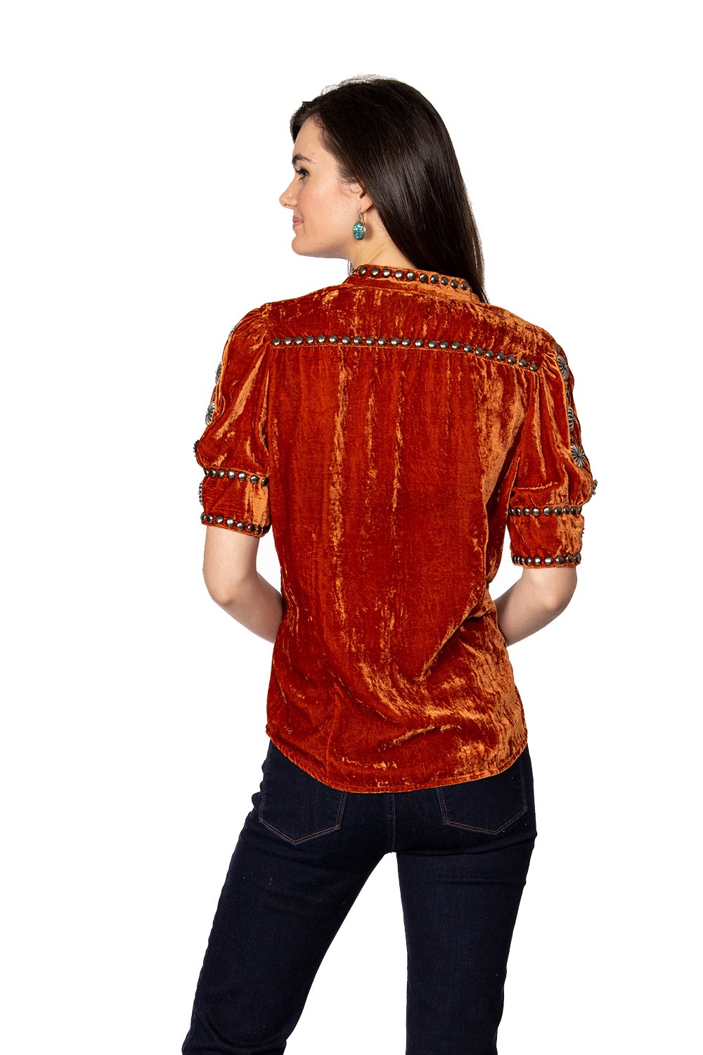 Double D Ranch Velvet Blackhills Top in Shasta 6Whiskey Cody Fall Collection 2020 T3336