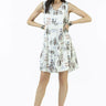 DDR Whirlwind Dress at 6Whiskey six whisky billy the kid sleeveless teired dress with cowboy graphics D1366