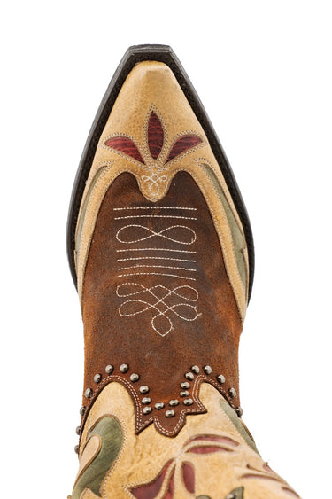 DDR Yellowstone Boots by Old Gringo at 6Whiskey six whisky mid calf brown boot