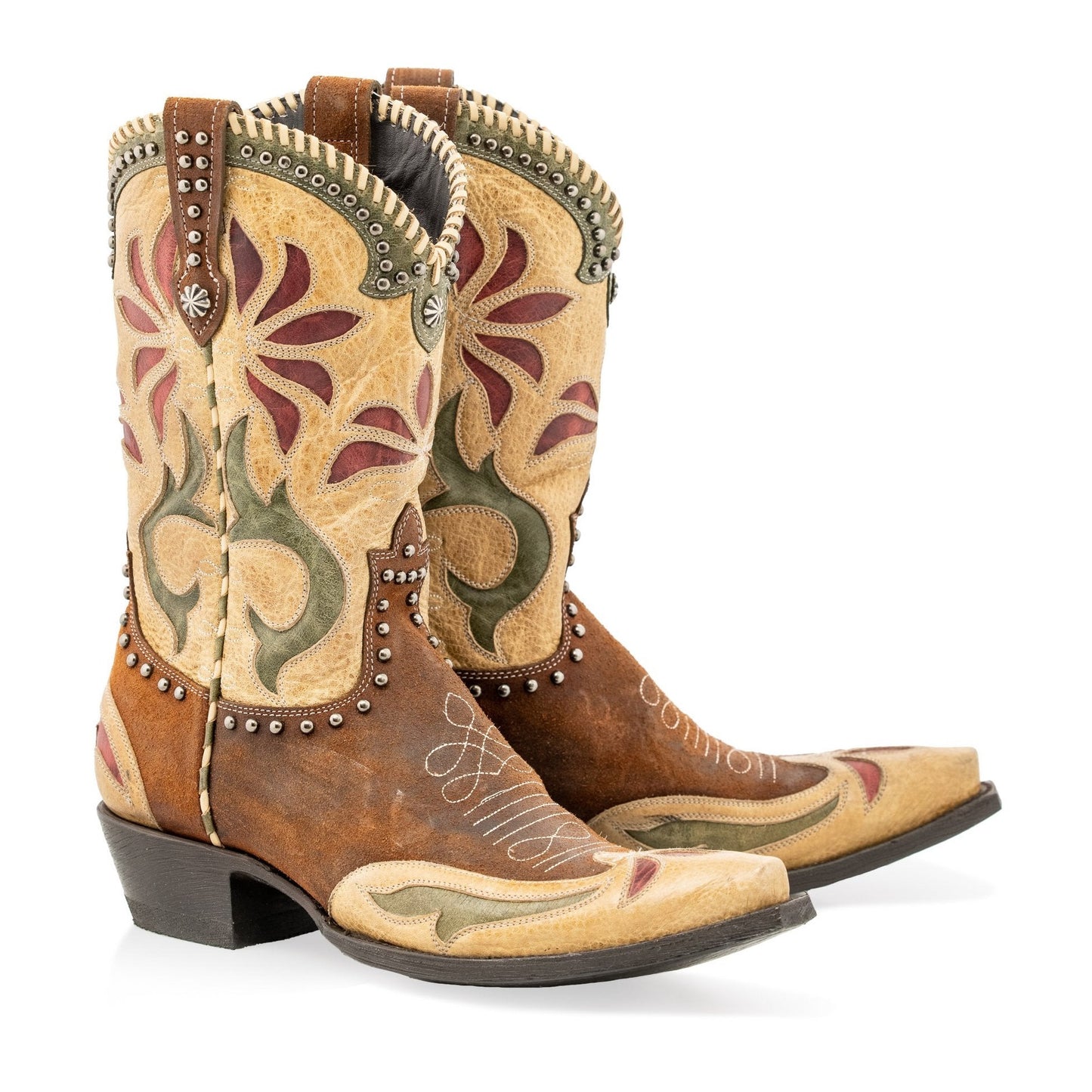 DDR Yellowstone Boots by Old Gringo at 6Whiskey six whisky mid calf brown boot
