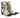Double D Ranch Old Gringo Stockyard Boot in White 6Whiskey 