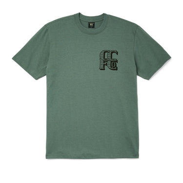 Filson Short sleeve pioneer graphic tee in balsam green at 6Whiskey six whisky mens spring 22 MADE IN USA 100% cotton