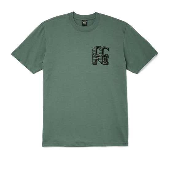 Filson Short sleeve pioneer graphic tee in balsam green at 6Whiskey six whisky mens spring 22 MADE IN USA 100% cotton