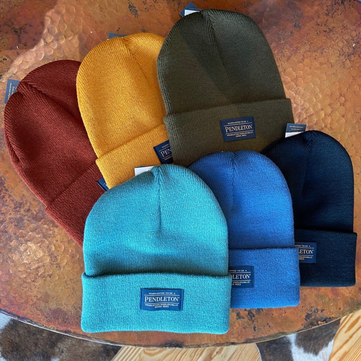 Load image into Gallery viewer, Pendleton Beanies at 6Whiskey six whisky fall winter accessories multi colored
