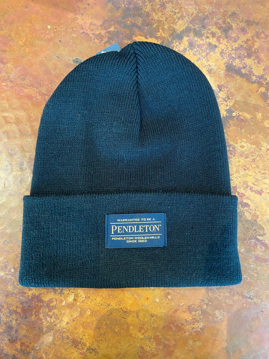 Load image into Gallery viewer, Pendleton Beanie at 6Whiskey six whisky color black

