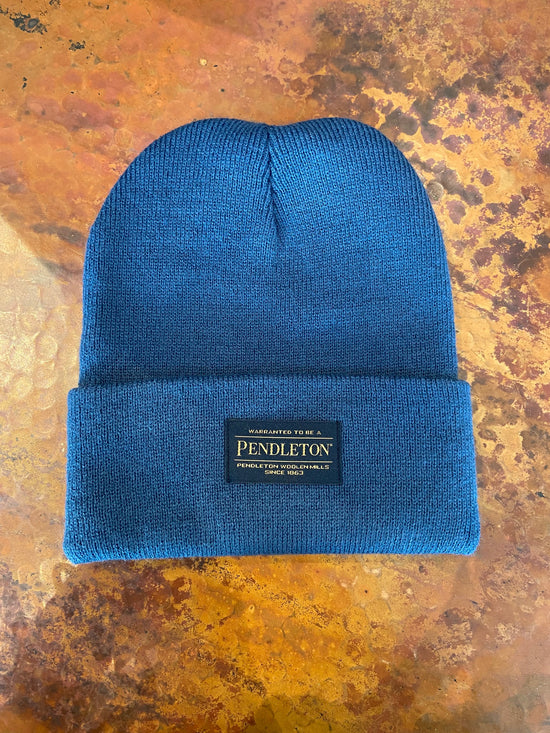 Pendleton Beanie at 6Whiskey six whisky colore blue winter accessory mens and womens 