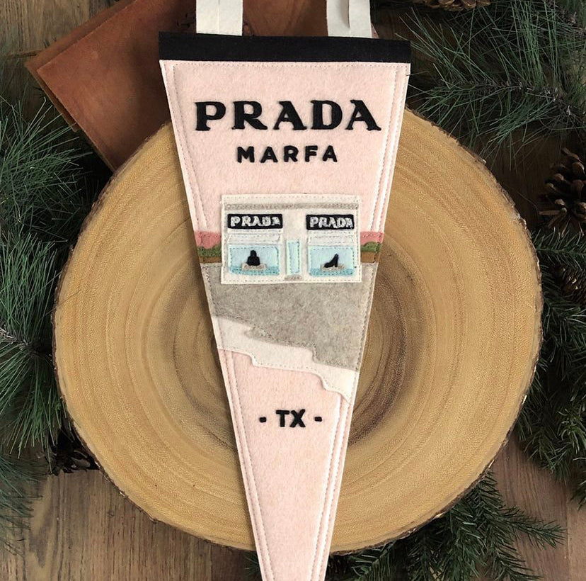 Prada Felt Pennant