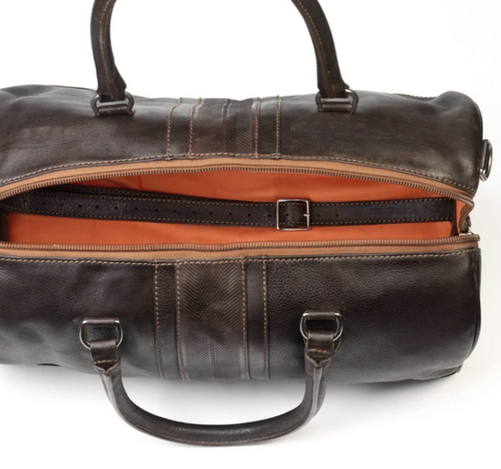 Martin Dingman Leather Duffel Bag