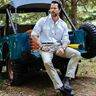 Duck Head Double Chest Pocket Mens White button down 100% cotton at 6Whiskey six whisky 