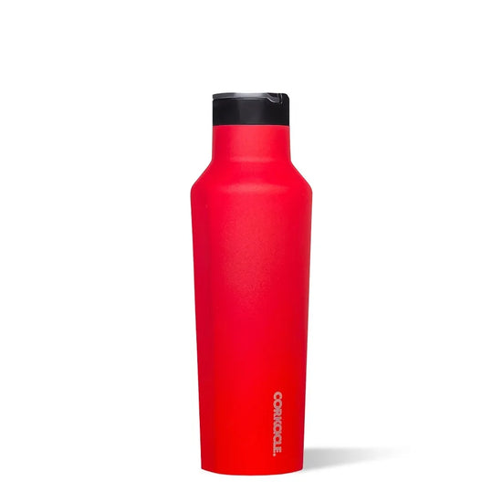 Corkcicle 20oz sport canteen at 6Whiskey six whisky in bright red sirarcha